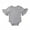 Grey, variant on Coduop Infant Baby Girl Basic Bell Short Sleeve Cotton Romper Bodysuit Tops 0-24 Months