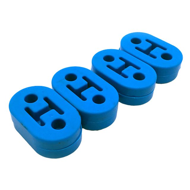 4 Pièces Isolateurs de Cintre d'Échappement Arrière Universel pour Voiture, 12MM - 1/2"