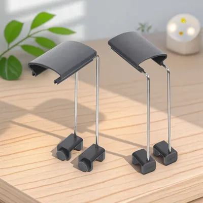 LOLIPPYY 2Pcs Aquarium Lighting Accessory Grey Plastic Portable Light Stand for Planted Aquariums