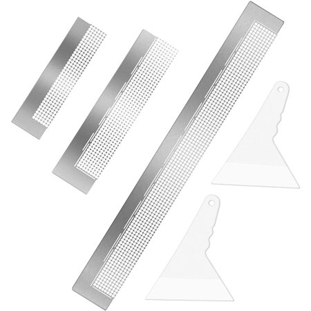 Diamond Strip Ruler 3 Pcs Ruler Stainless Steel Diamond Mesh Ruler 5D Diamond Painting ...