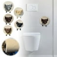 thumbnail image 4 of Cute Highland Cow Toilet Paper Holder - 3D Printed Funny Bathroom Storage, Wall Mount Roll Holder with Sheep & Cow Design for Modern Farmhouse Decor, 4 of 4