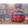 thumbnail image 4 of Voleibol Wilson Graffiti rosa/azul/amarillo, talla oficial, 4 of 4