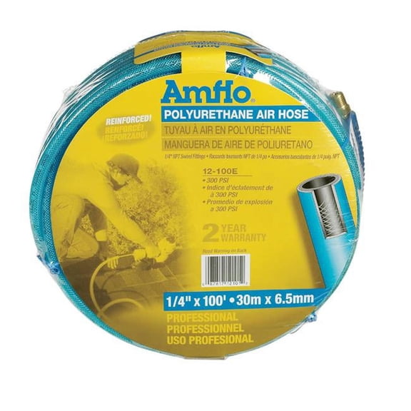 12-100 E 0.25 in. x 100 ft. Polyurethane Air Hose