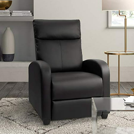 Tuoze Modern Pu Leather Recliners Chair, Modern Leather Recliners Canada
