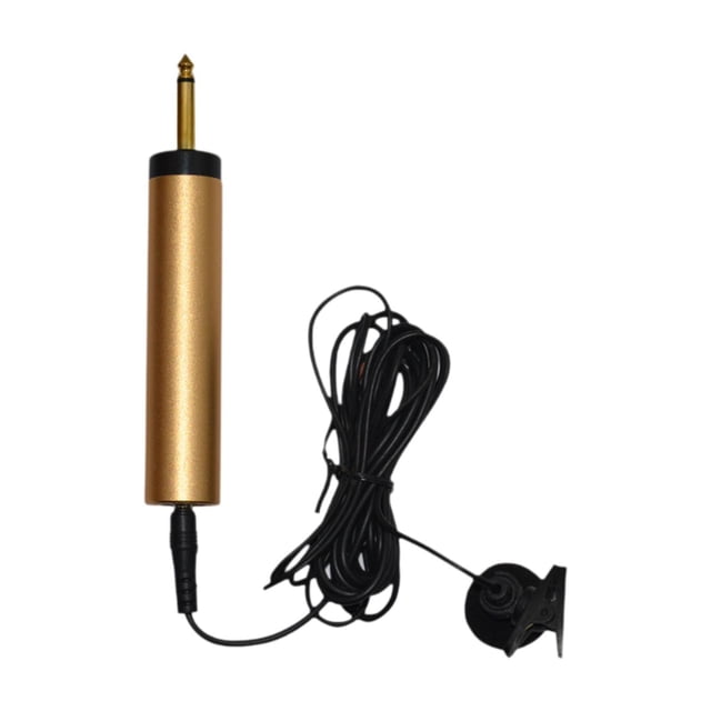 Adaptador de audio para instrumentos Condensador de solapa Lavaliers Conexión de conexión de instrumentos profesionales multifuncionales oro
