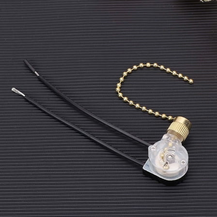 Ceiling Fan Light Bulb with Plug Switch for Home Use Easy Install Multi Color 2 Modes