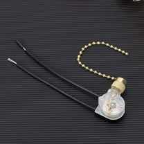 Ceiling Fan Light Bulb with Plug Switch for Home Use Easy Install Multi Color 2 Modes