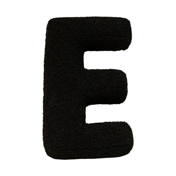 Yhmxh 26 almohadas con letras, lindas y suaves, almohadas decorativas con letras del alfabeto inglés, cojines para sala de estar, sofá, cama y decoración de coche.
