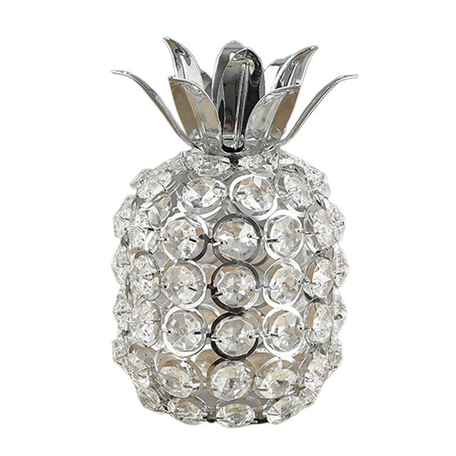 Rongfmy Fruit Statue Fine Workmanship Artificial Fruit Figurine for Cafe Kitchen Bar Pineapple