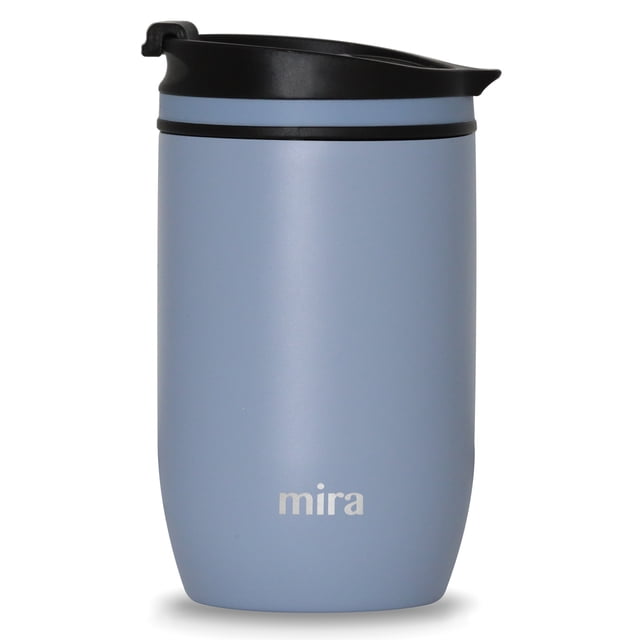 MIRA Coffee Travel Mug Insulated Stainless Steel Thermos Cup, Screw Lid