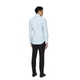 thumbnail image 2 of OppoSuits Men's Cool Blue Solid Color Shirt, 2 of 2