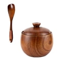 thumbnail image 1 of BESTYASH 1Jgo Frasco De Condimento De Madera Marrón Con Para Y Guardar, 1 of 6
