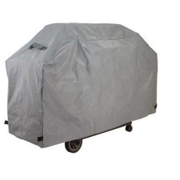 1 pc Grill Mark Black PEVA/Polyester Heavy-Duty Weather-Resistant Grill Cover 40 H x 56 W x 21 D in.