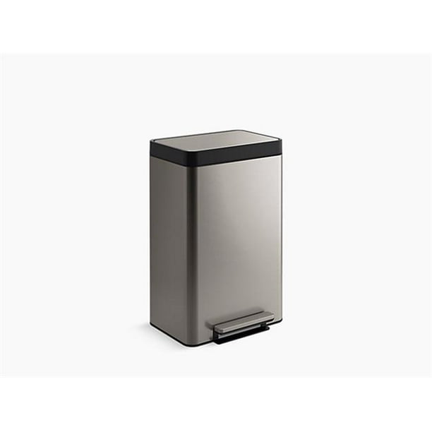 Kohler K20956ST Step Trash Can Stainless Steel
