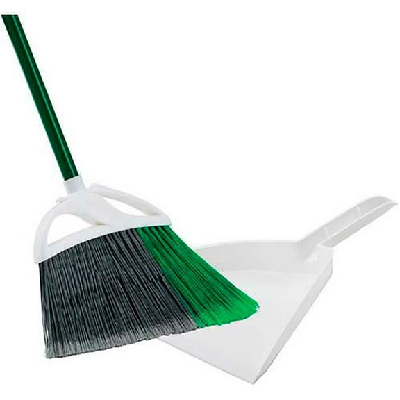 Libman Large Precision Angle Broom with Dustpan, 1 Ounce