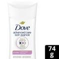 thumbnail image 2 of Dove Advanced Care Antiperspirant Deodorant Invisible Clear Finish, 74 g, 2 of 6