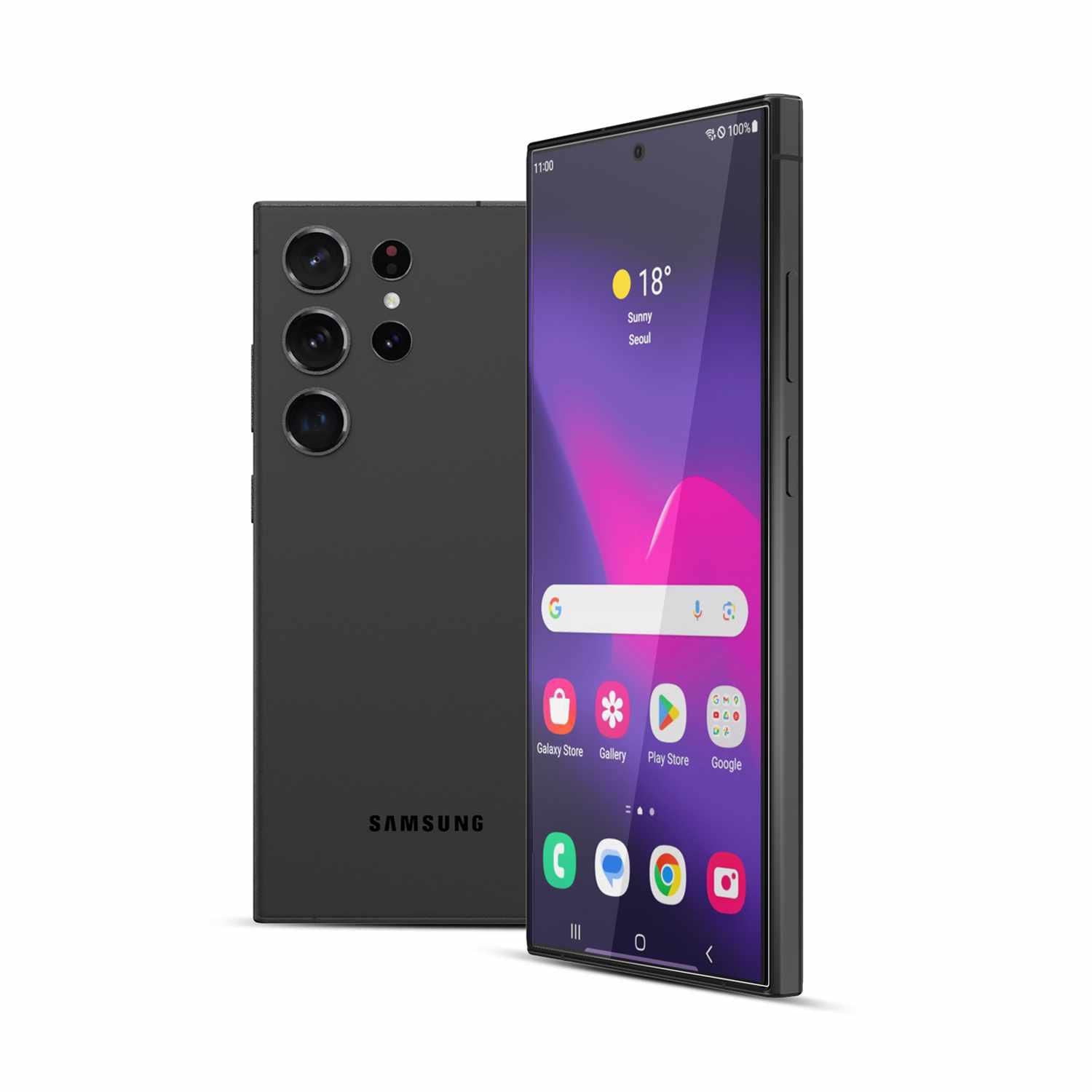 22 Cases Tempered Glass Screen Protector Samsung Galaxy S24 Ultra