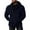 Dark Blue, variant on New & Trending Mens Casual Zipper Sherpa Fleece Hoodies Jackets Button Down Pullover Cardigans Fuzzy Faux Shearling Teddy Coats Black 6