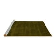 thumbnail image 2 of Ahgly Company Machine Washable Indoor Rectangle Abstract Yellow Contemporary Area Rugs, 4' x 6', 2 of 4