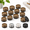 Brown 12 Pack-1 Inch, variant on Brown 12 Pack 1 Inch Heavy Duty Furniture Risers for Bed Desk Table Couch Sofa Chair