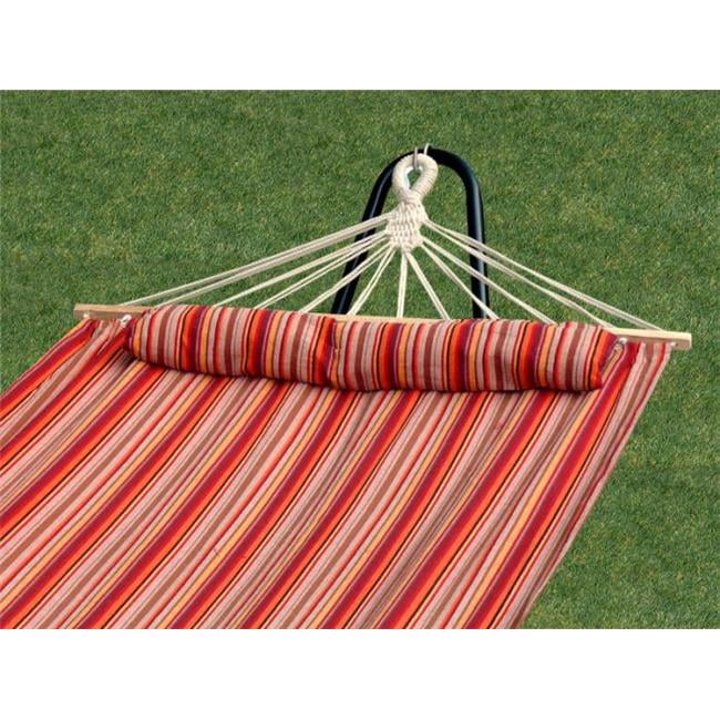 Bliss Hammocks BH404F Bliss Tequila Sunrise Hammock With Pillow 48 Inches Wide Toasted
