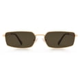 thumbnail image 2 of Gafas de Sol SOJOS Rectangulares Polarizadas UV400 Oro/Marrón, 2 of 6