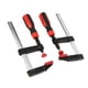 thumbnail image 5 of Abrazaderas F De Alta Resistencia 4 Piezas Clips De Barra De Abrazadera F Para Carpintería Herramienta Manual De Deslizamiento Rápido Resistente A La Corrosión, Hecha De Acero, 5 of 7