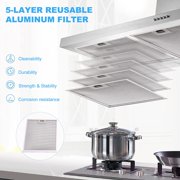 Wall Mount Range Hood 30 inch Stainless Steel Stove Vent Hood with 3 Speed Kitchen Exhaust Fan