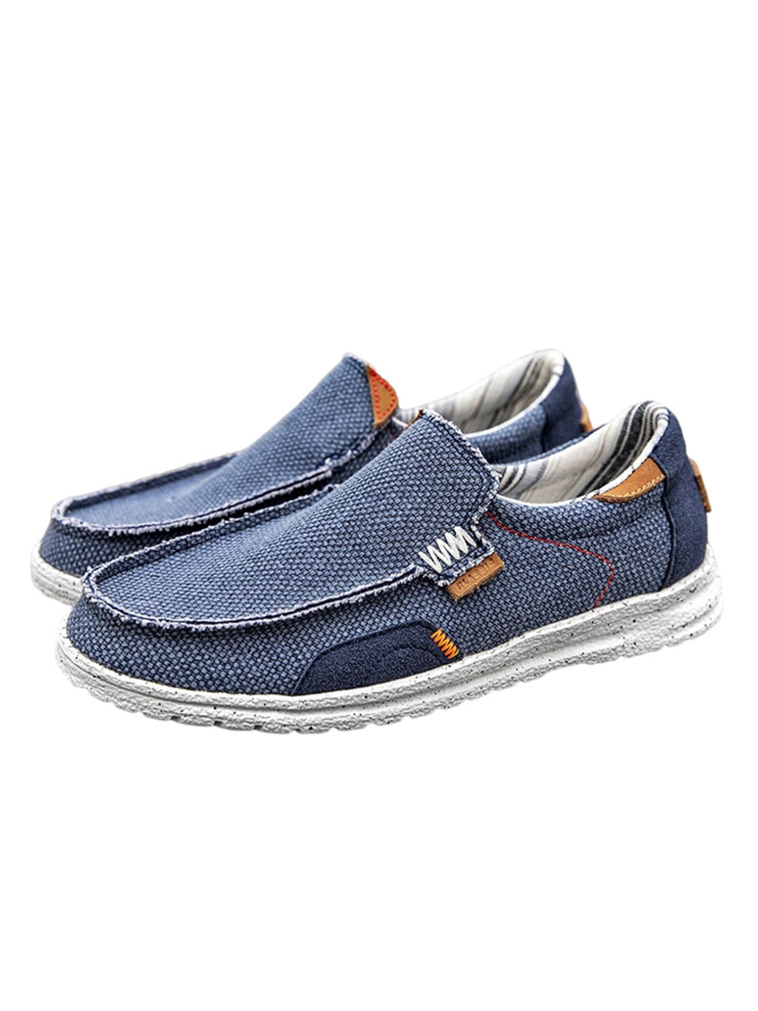 Men's Sneakers Casual Loafers Slip On Low Top Canvas Shoes Driving 