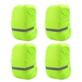 thumbnail image 1 of 4pcs Backpack Rain Cover With Safety Reflective Strip For Hiking School Bag, 1 of 10