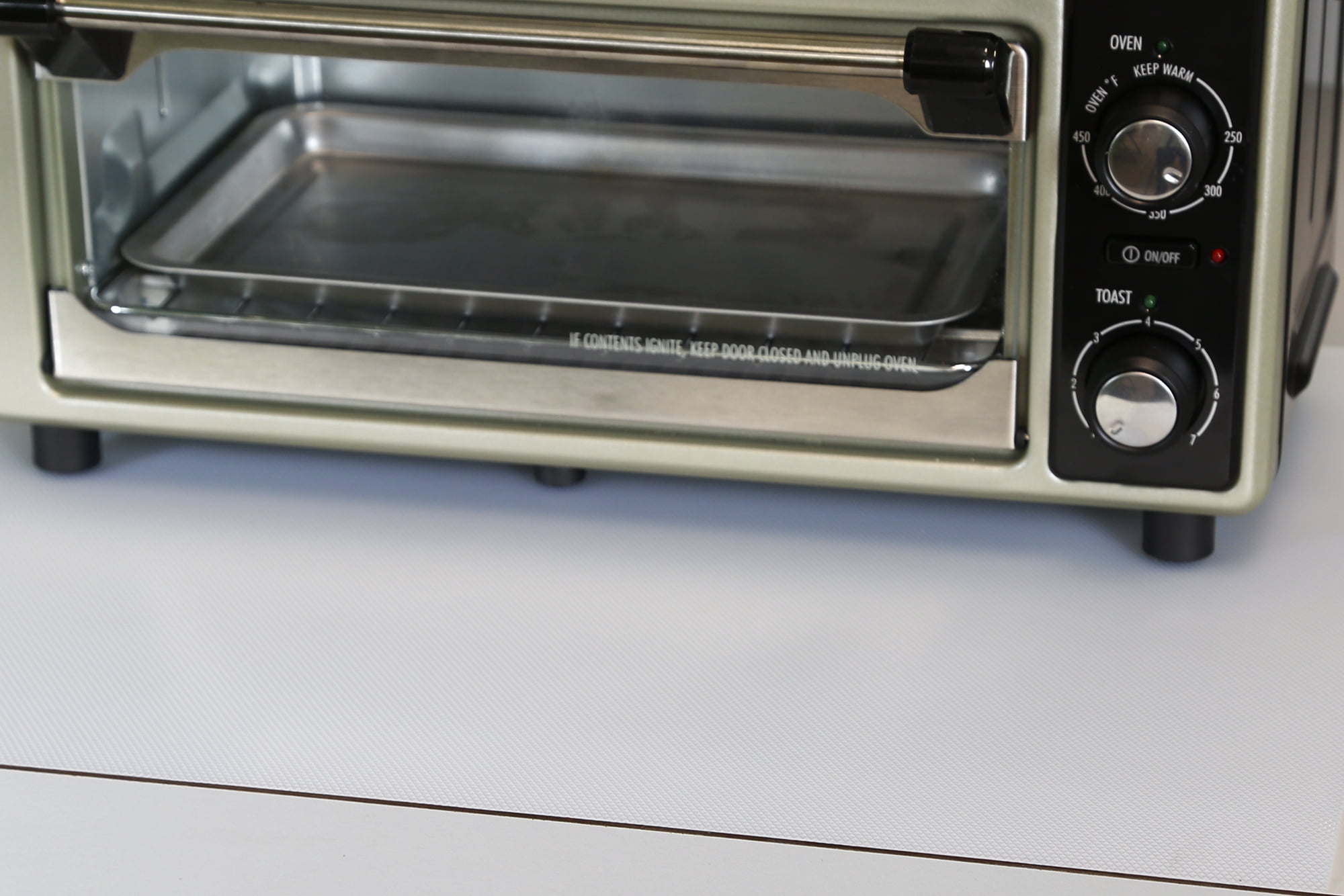 Clevr Premium 18 in. x 15 ft. Non-Adhesive Shelf Liner for Kitchen, Bathroom, Office, Laundry, Clear