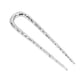 thumbnail image 5 of Ofertas Únicas 1 Pc Pinza para el Cabello U-shaped Textura Pinza para el Cabello para Mujeres Tono Plateado, 5 of 5