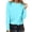 A-Light Blue1467, variant on XIAOCHA Soft Casual Tops For Women Long Sleeve Crewneck Pullover Breathable Relaxed Office Home Daily Wear