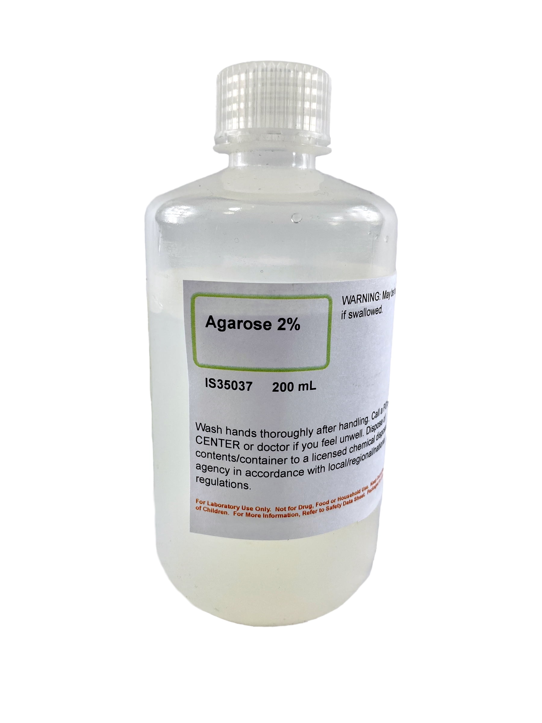 Prepared Agarose 2, 200mL Reagent Grade Melt & Pour into Casting