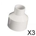 thumbnail image 1 of 3x Adaptador de Manguera Reductor Extractor de Carpintería Convertidor Adaptador de Manguera de Vacío, Accesorios de Conexión Rápida Conector de Pieza 3 piezas, 1 of 10