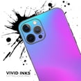 thumbnail image 5 of Design Skinz Neon Holographic V1 Full Body Skin Decal Wrap Kit Compatible with Apple iPhone 12 Mini (Screen Trim & Back Skin), 5 of 5
