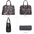 thumbnail image 3 of Dasein Women Satchel Handbags Shoulder Purses Totes Top Handle Bags With Matching Wallet, 3 of 6