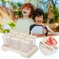 thumbnail image 2 of Piwvid Popsicles Molds, 12 Pieces Silicone Popsicle Molds Easy-Release Popsicle Maker Molds Ice Pop Molds Homemade Popsicle Ice Pop Maker ﻿, 2 of 9