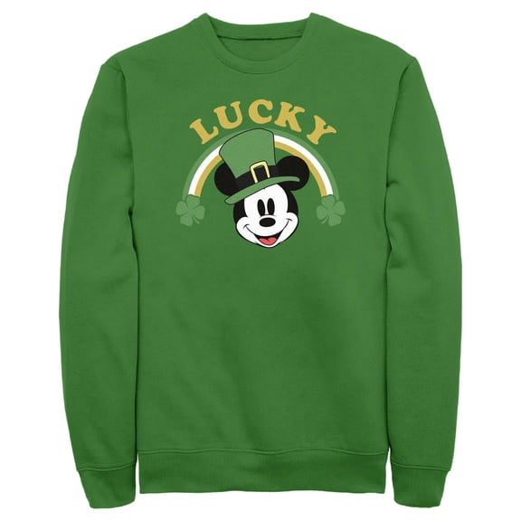 Men's Mickey & Friends Lucky Rainbow Sweatshirt