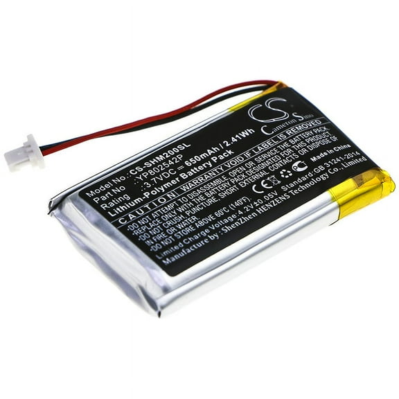650mAh YP802542P Battery for Sena SMH-10S, SMH-20S