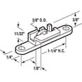 thumbnail image 2 of 3/8 in. Steel Flat-Edge Sliding Window Roller Assembly, Tom Rays (4-pack), 2 of 4