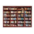 thumbnail image 2 of Mashaouyo Clearance Home Tapestry Wall Hanging Bookcase Pattern Retro Decorative Holiday Decorations, 2 of 3