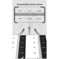thumbnail image 2 of Matter WIFI DIY Name Switch 4 Gang Smart Touchscreen Switch US Type Work with Tuya Alexa Google Home Voice Control, 2 of 5
