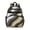 Black and Gold Marble Pattern-1, variant on Hedgehog and Flower White Pattern Cute School Backpack Bag for School with Padded Back and Adjustable Shoulder Straps 15.25"x11.5"x5.25"