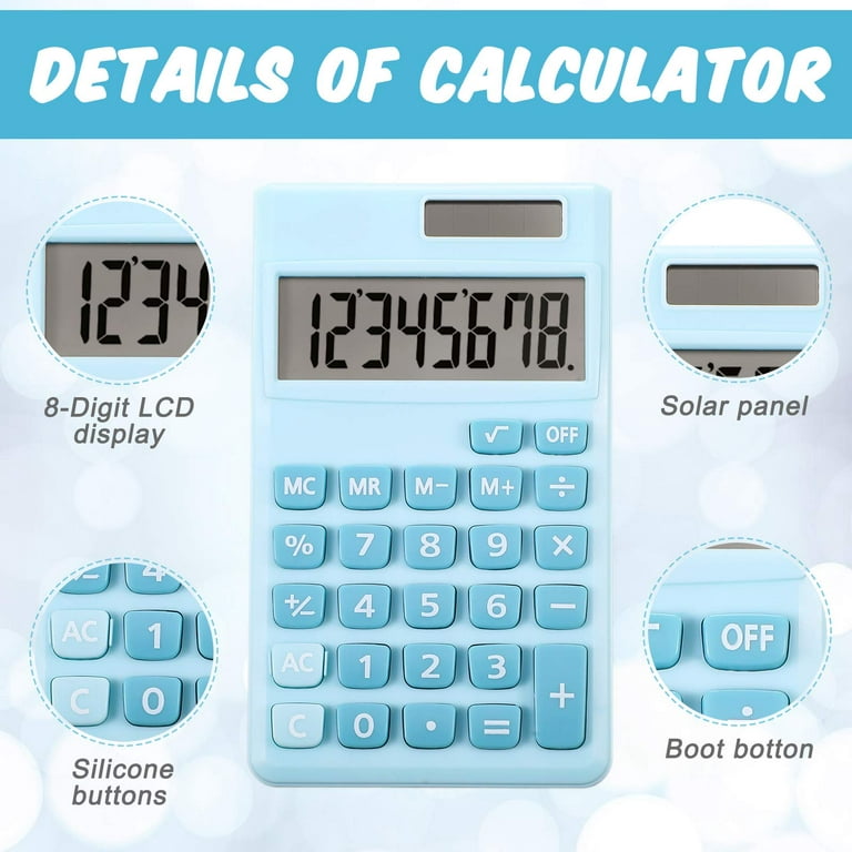 OSALO Calculator Large Buttons Extra Big Display 12 Digit Office Desktop  Calculator (OS-5M) 