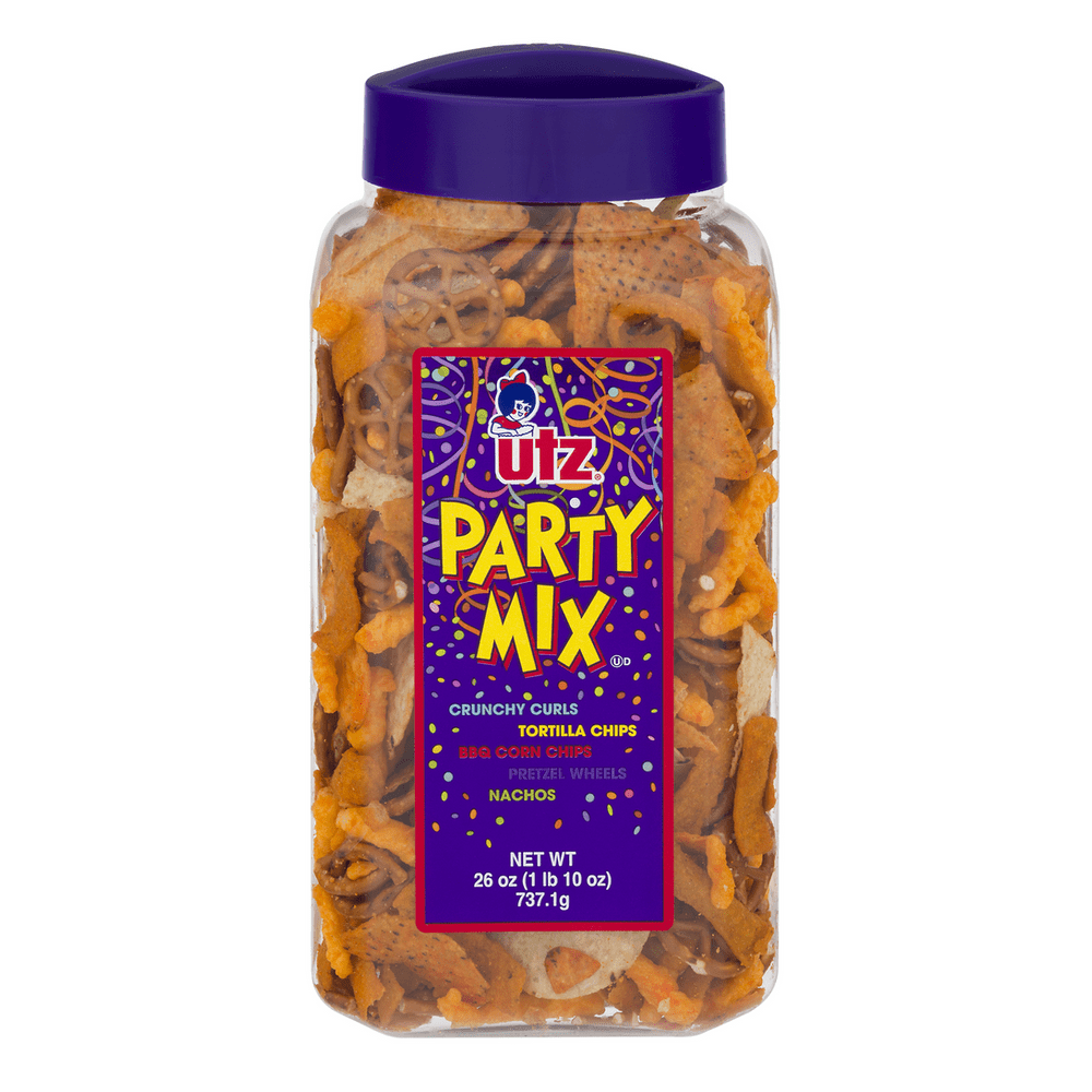 Utz Party Mix 26 oz Barrel