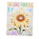 thumbnail image 3 of Etiqueta engomada floral de la ventana del girasol que se aferra a la ventana Mural de la ventana Calcomanía de PVC para la oficina del cuarto de 1 flor, 3 of 9