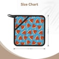 thumbnail image 3 of Sikiie Cartoon Watermelon Pot Holders Kitchen Insulation Mats Heat Resistant Pot-Holder Oven Anti-Scald Pads for Cooking Baking, 7.1*7.1inch, 3 of 8