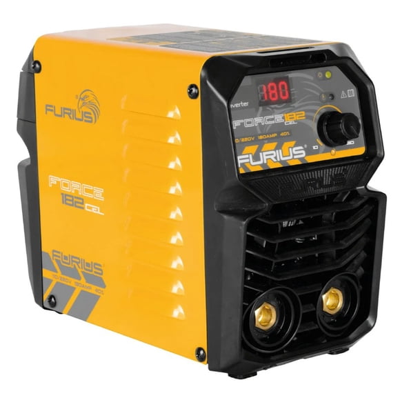 Soldador Inversor 180a 110/220v Furius Force Mini 182 Cellulosic