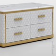 thumbnail image 3 of Light luxury marble coffee table simple modern fashion designer creative living room furniture high-end Italian TV cabinet My Lux Decor Round, 3 of 6